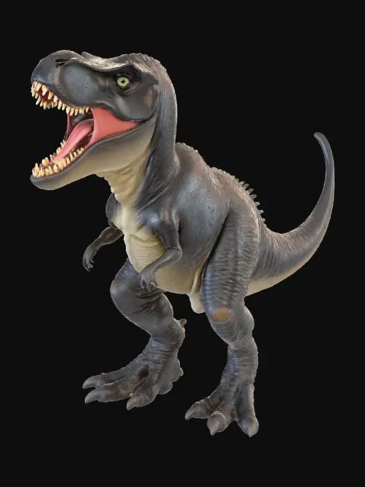 3D model for Dinosaurus, T-Rex, Big, T-Rex mengaum