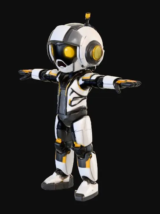 3D model for Robot Companion Expressions