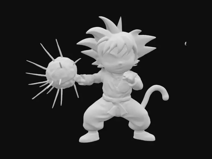 3D model for Saiyan Power Unleashed