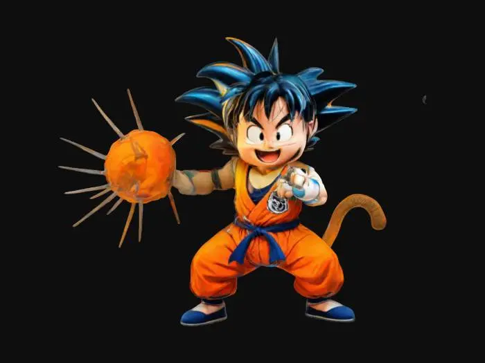 3D model for Saiyan Power Unleashed