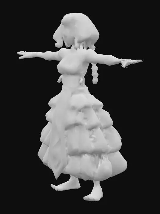 3D model for Mystical Warrior