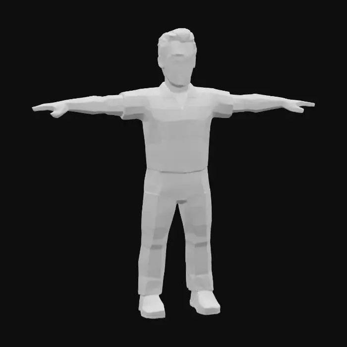 3D model for Polygon Prisoner Pose