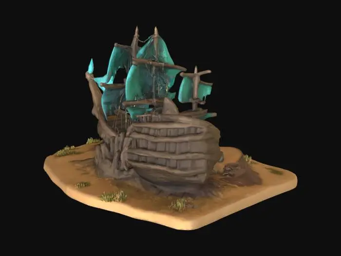 3D model for Shipwrecked Splendor