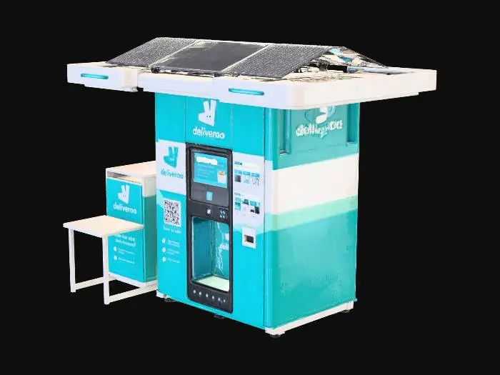 3D model for Deliveroo Vending Stall