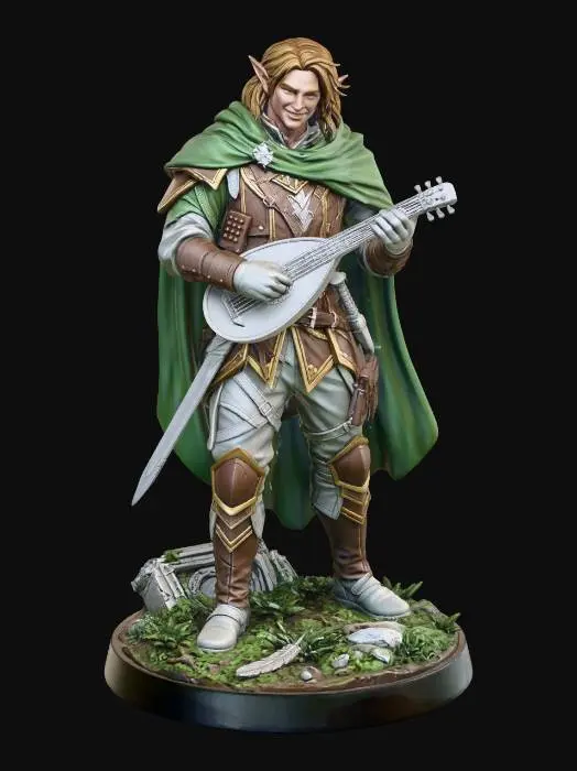 3D model for Greenwood Bard