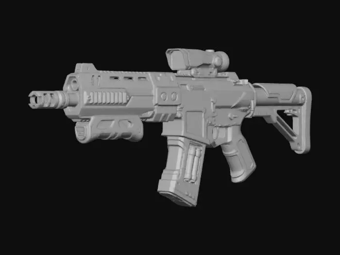 3D model for Arcstorm Plasma Rifle