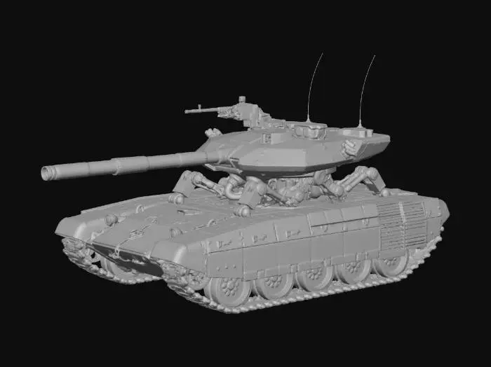 3D model for Cyborg 75 Combat Unit