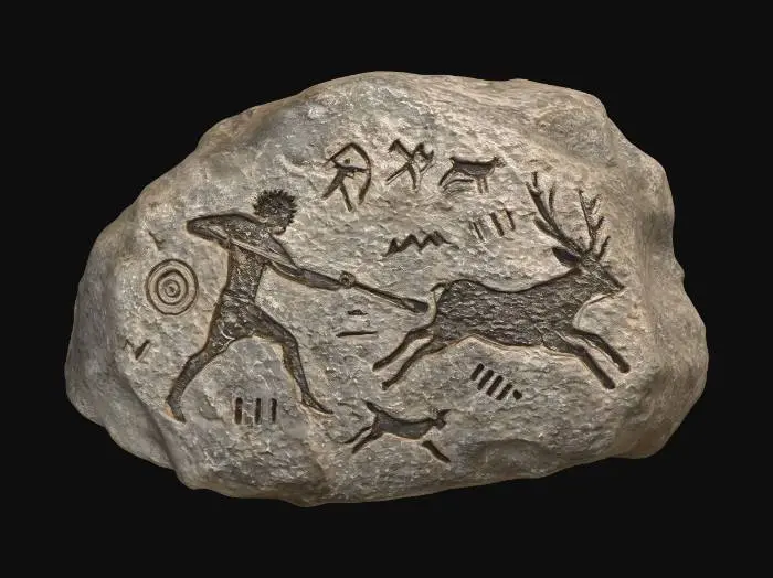 3D model for Ancient Rock Drawings