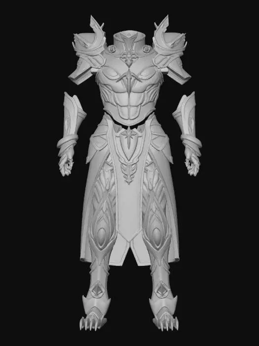 3D model for Crimson Aegis