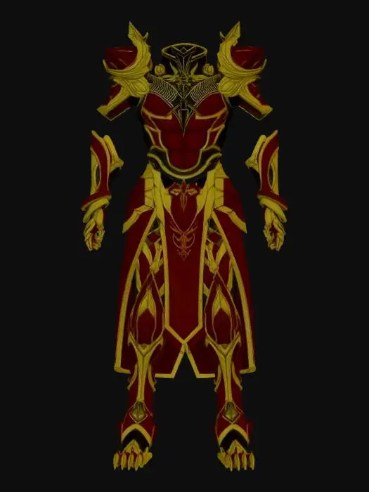3D model for Crimson Aegis