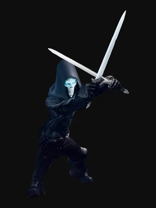 3D model for Grim Reaper Knight