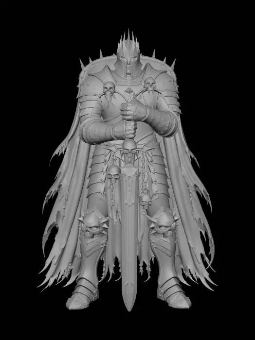 3D model for Iron Skull Warlord