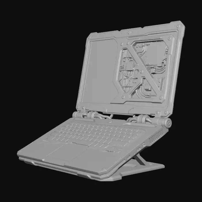 3D model for Unit 01: Cyber Core