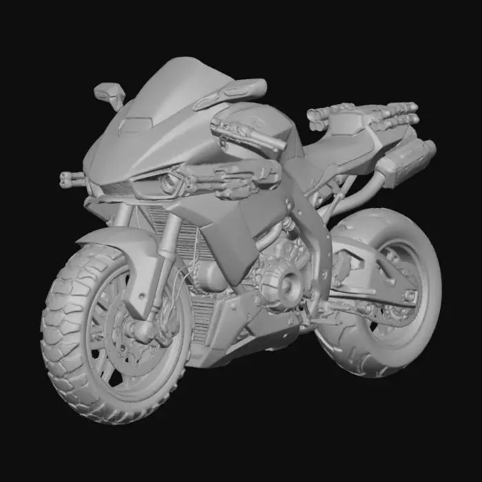 3D model for Neon Thunderbike 75