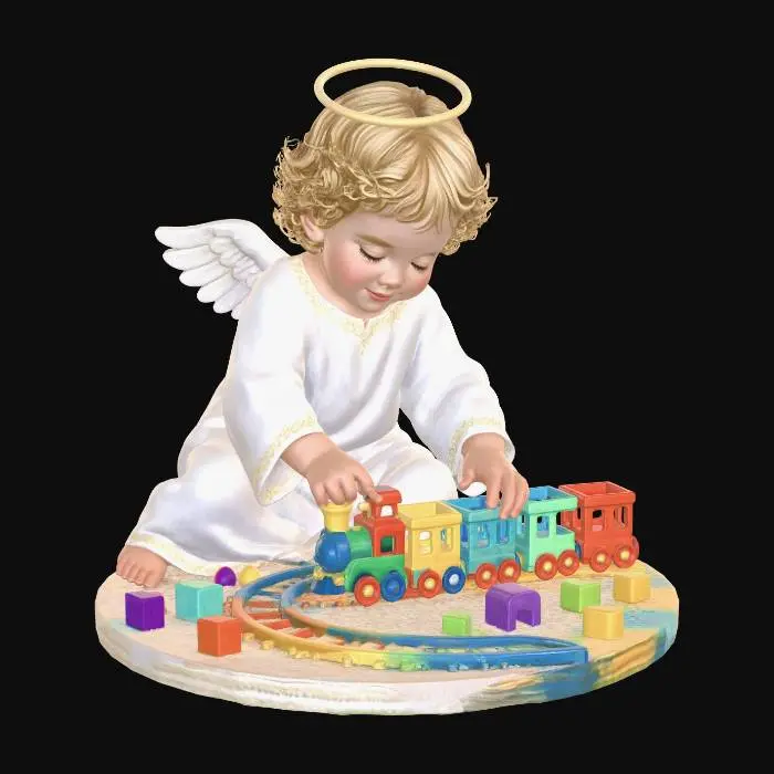 3D model for Angel and the Toy Train