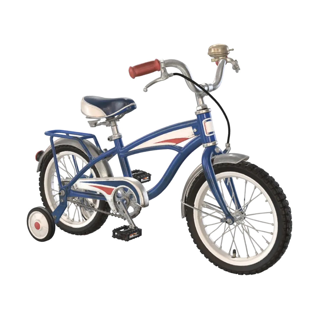 Modelong 3D na 🚲 The Bicycle I Never Got - Vintage, ginawa ng AI
