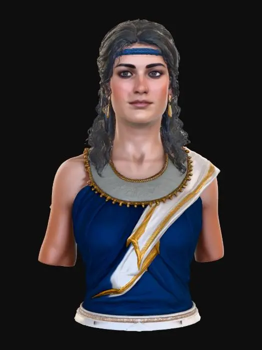 3D model for Ancient Elegance