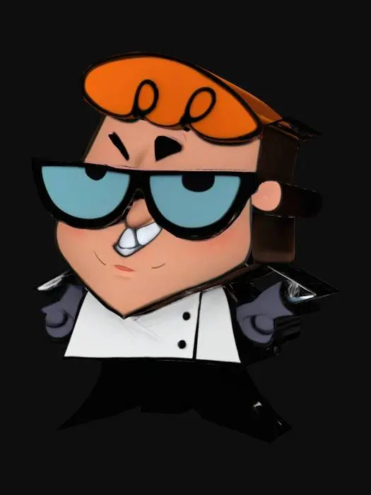 3D model for Scientist Boy