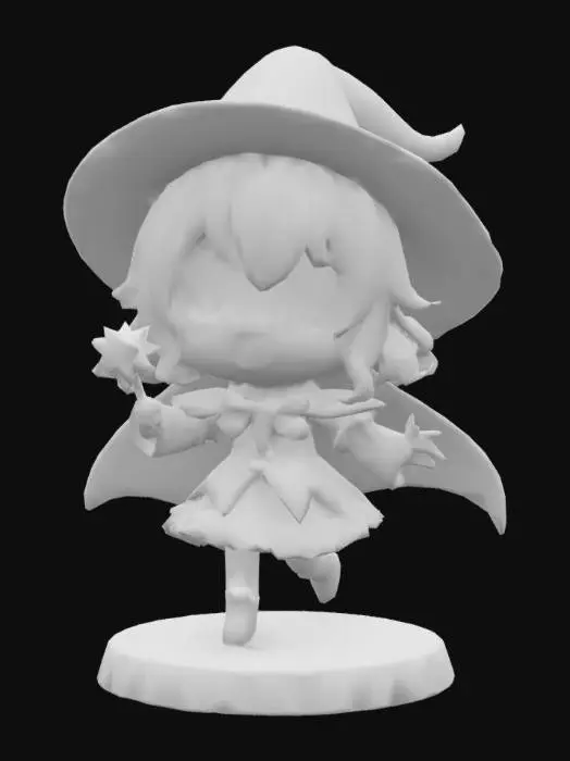 3D model for Starry Wandering Wizard