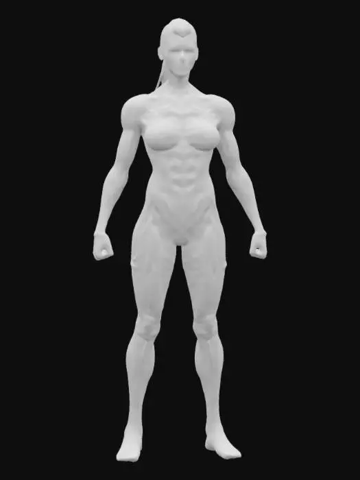 3D model for Cybernetic Guardian