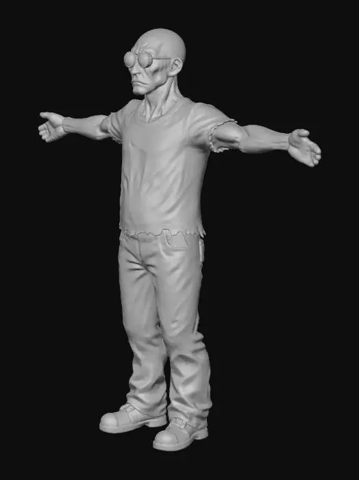 3D model for Wasteland Wanderer