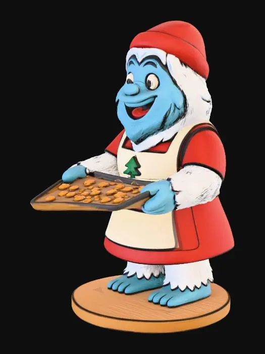 3D model for Mrs. Claws, #Christmas2025#