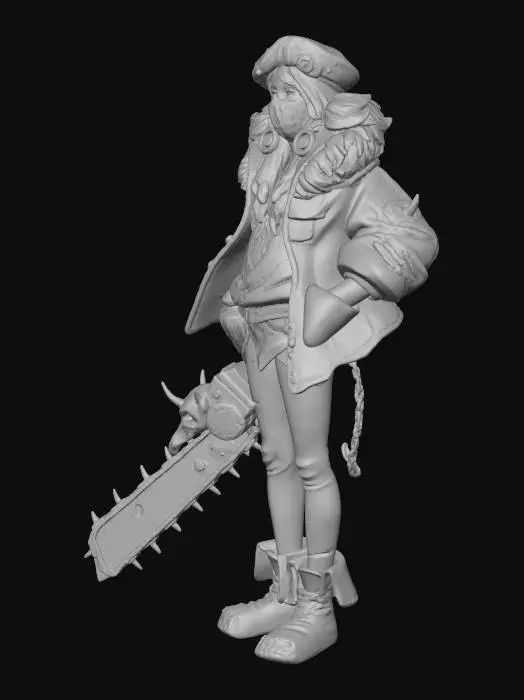 3D model for Chainsaw Rebel