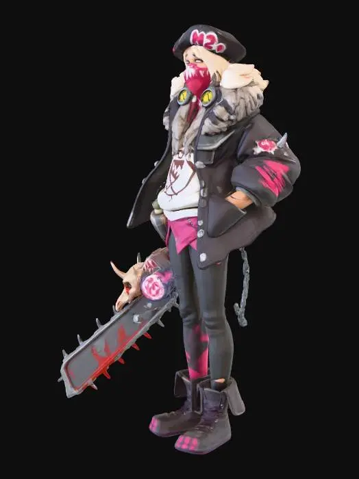 3D model for Chainsaw Rebel