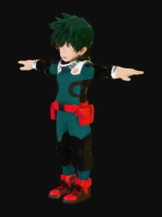 3D model for Hero Pose