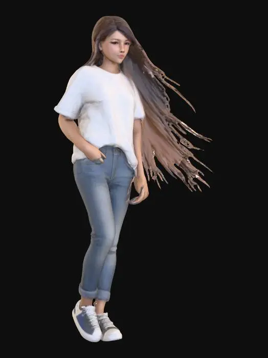 3D model for Make me a realistic teen girl
