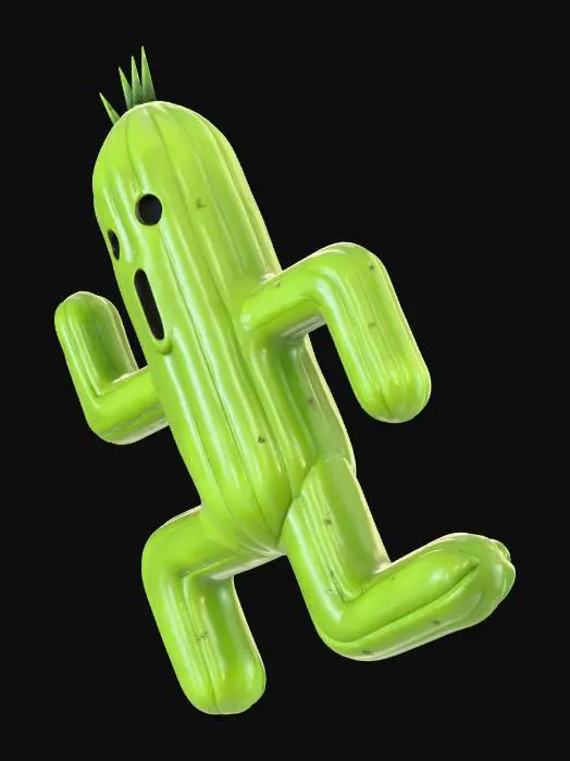 3D model for Cactuar