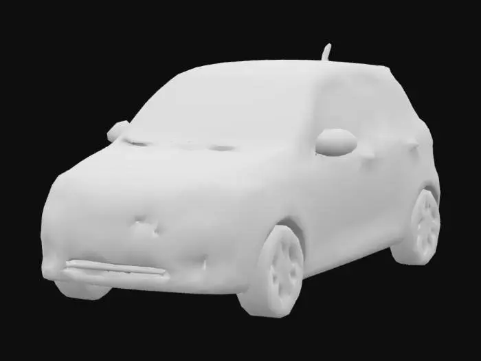 3D model for Suzuki Swift Red