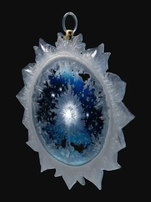 3D model for Enchanted Ornament Prompt: Design an ornament that tells a magical Christmas story. What enchantments does it hold? Describe the story behind its charm and how it brings joy to the holiday season., #ChristmasAdventure#