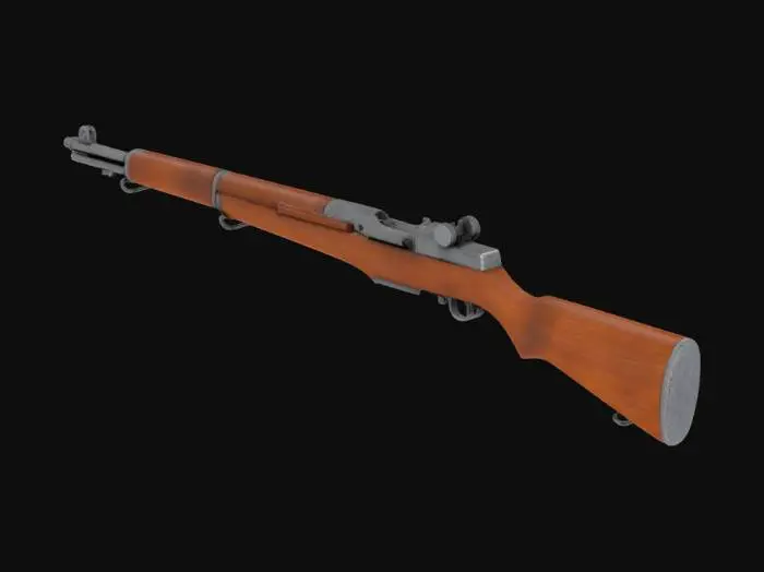 3D model for M1 Garand Model