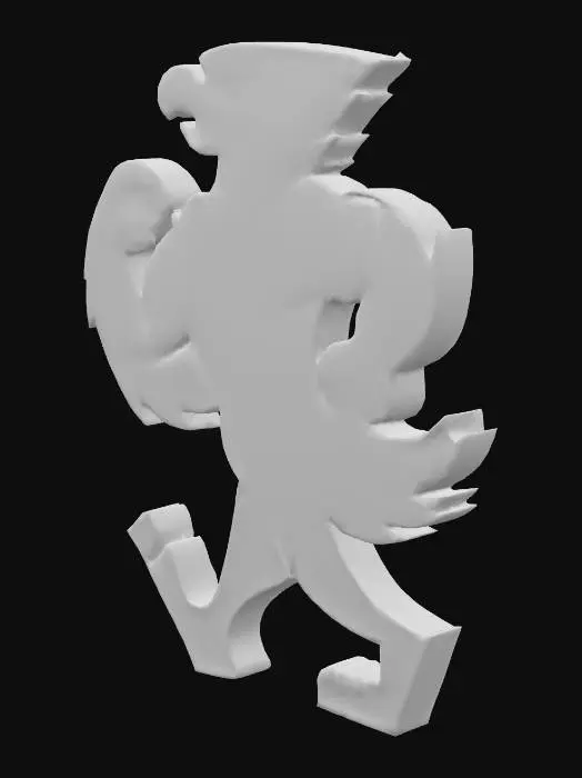 3D model for Red Storm Mascot