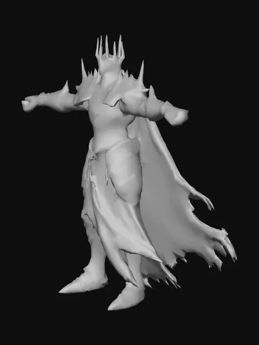 3D model for Dark Sovereign, #villain#
