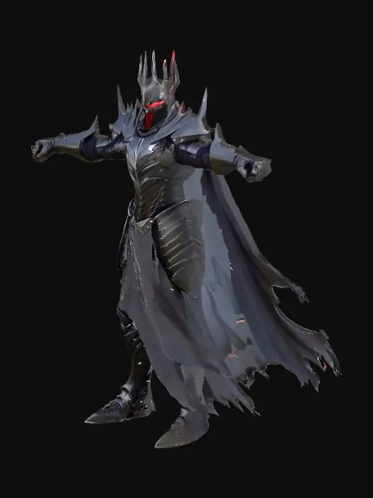 3D model for Dark Sovereign, #villain#