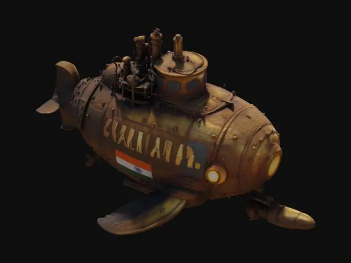 3D model for Submarine Saravana