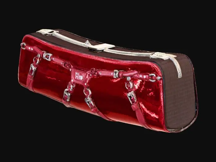 3D model for Red Dior Clutch Bag
