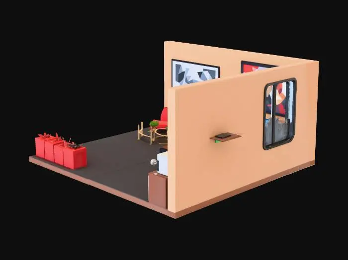 3D model for office_2