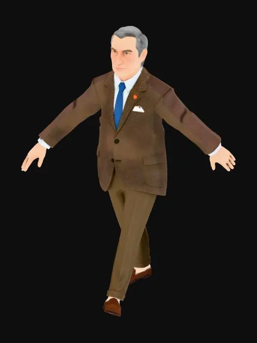 3D model for dr. james williams