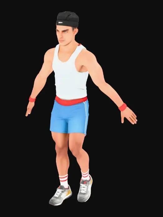 3D model for brad