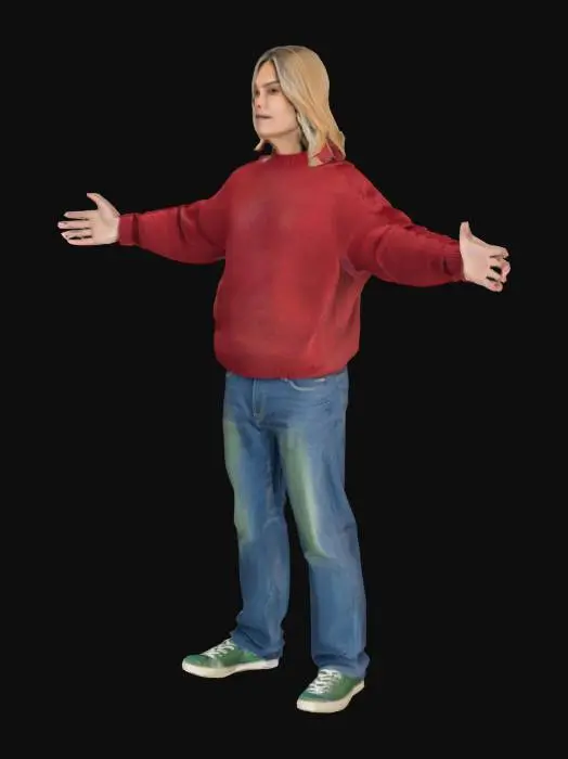 3D model for Kurt Cobain