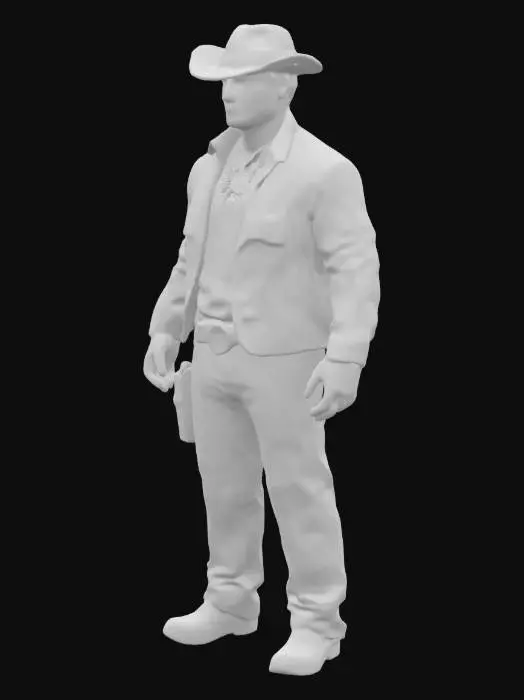 3D model for Arthur Morgan, de red Dead redemption, en model 3D haute définition, En A-Shape