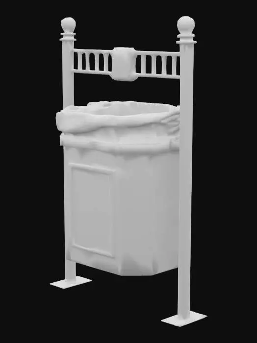3D model for Trash Keeper