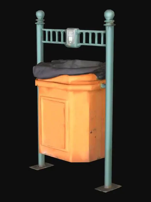 3D model for Trash Keeper