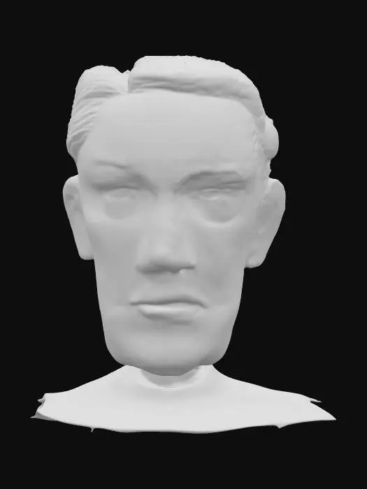 3D model for President Elliot With Brown And Graying Slick Hair