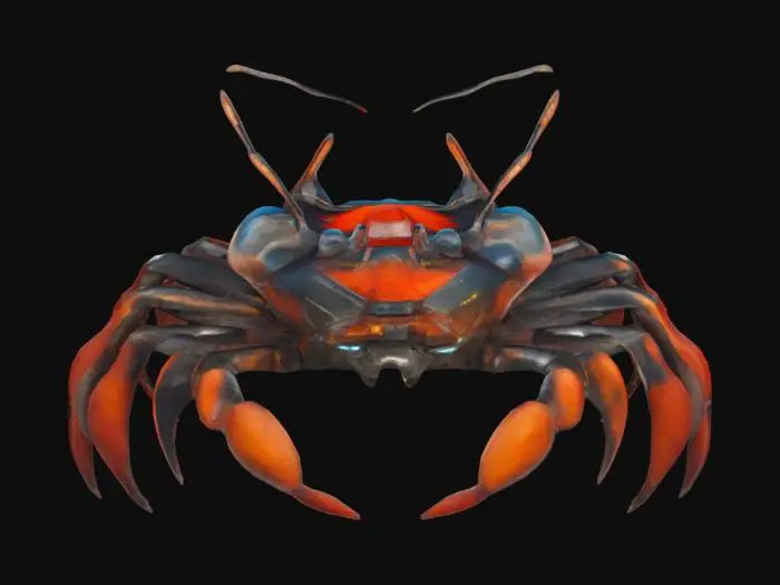 3D model for Cyber Crab