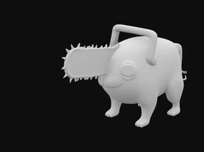 3D model for pochita