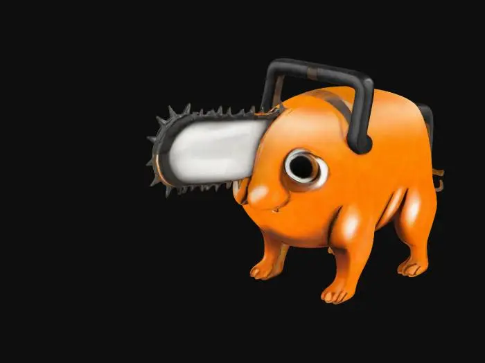 3D model for pochita